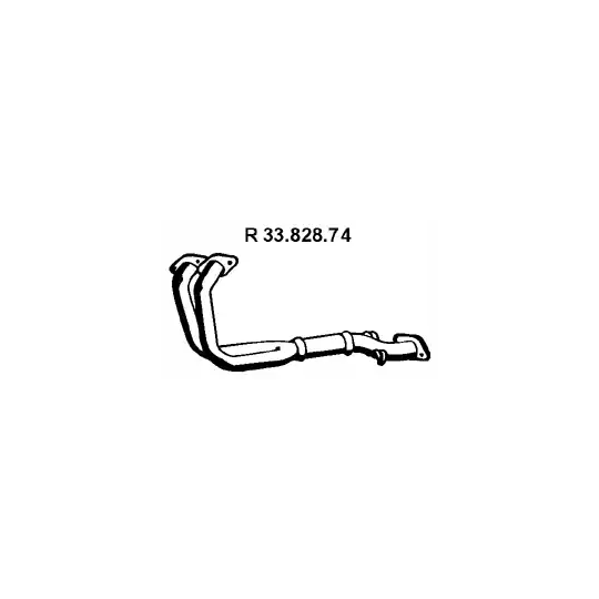 33.828.74 - Exhaust pipe 