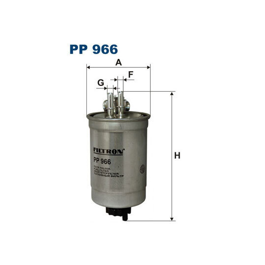 PP 966 - Kütusefilter 