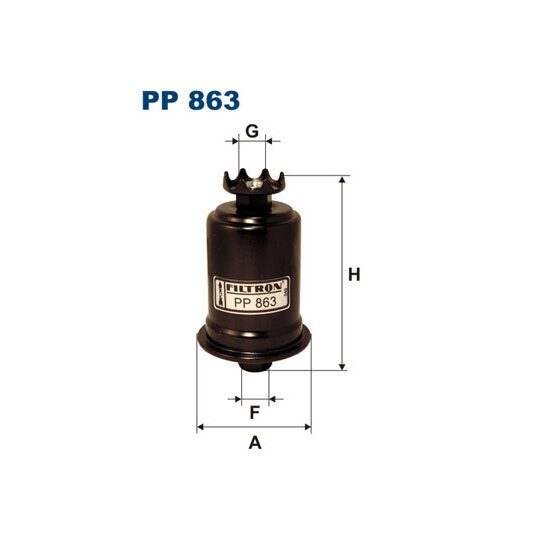 PP 863 - Kütusefilter 