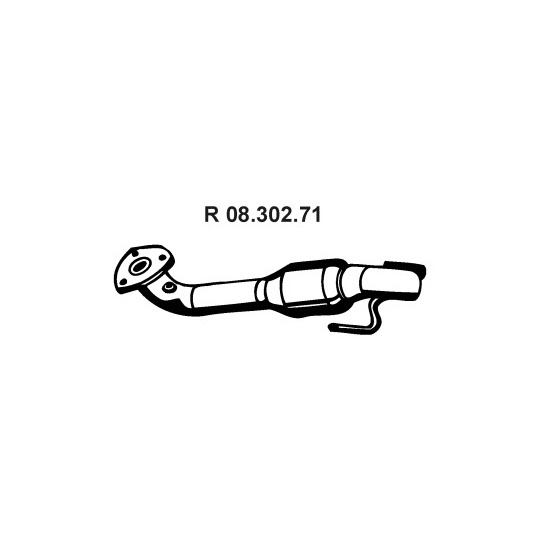 08.302.71 - Exhaust pipe 