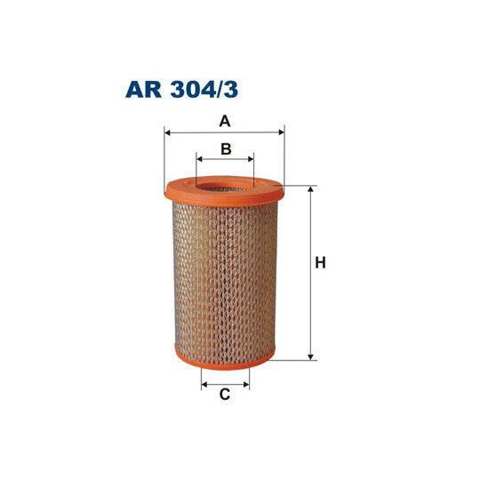 AR 304/3 - Air filter 