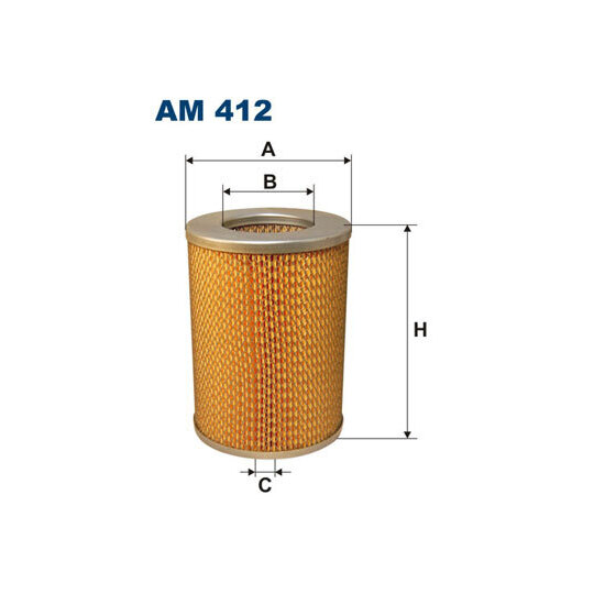 AM 412 - Air filter 
