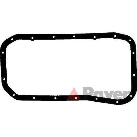 JJ136 - Gasket, oil pan 