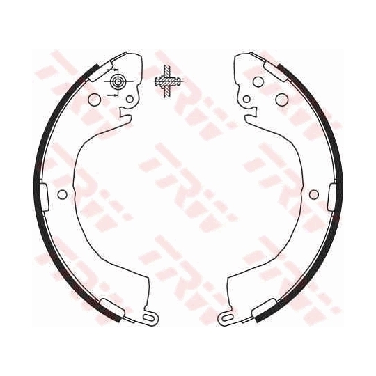 GS8691 - Brake Shoe Set 