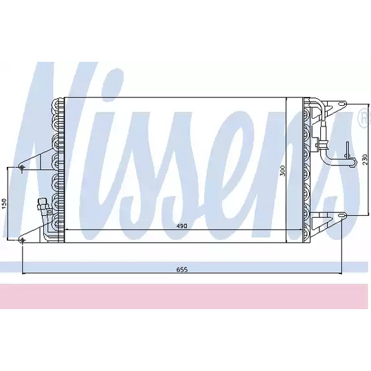 94197 - Kondensor, klimatanläggning 