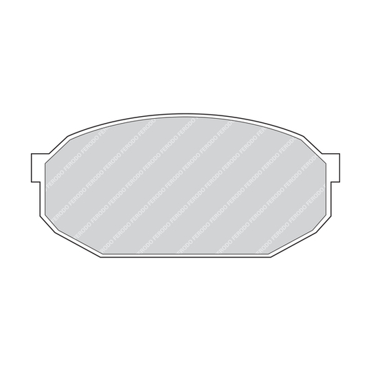 FDB291 - Brake Pad Set, disc brake 