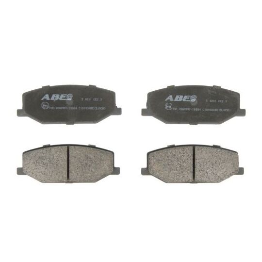 C18003ABE - Brake Pad Set, disc brake 