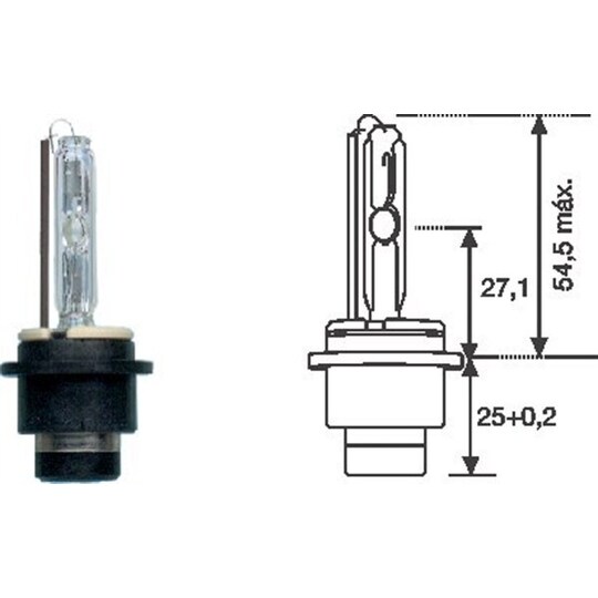 002541100000 - Glödlampa 