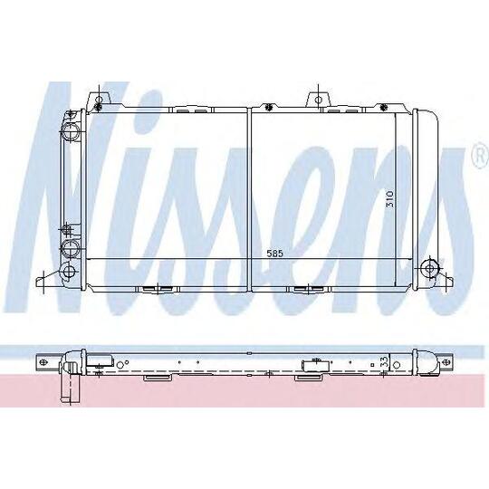 60462 - Radiaator, mootorijahutus 