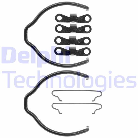 LY1137 - Accessory Kit, parking brake shoes 