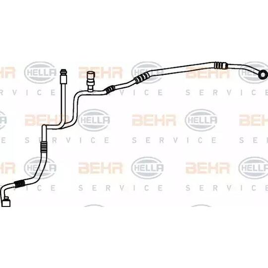 9GS 351 337-191 - High Pressure Line, air conditioning 