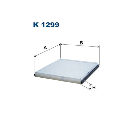 K 1299 - Filter, interior air 