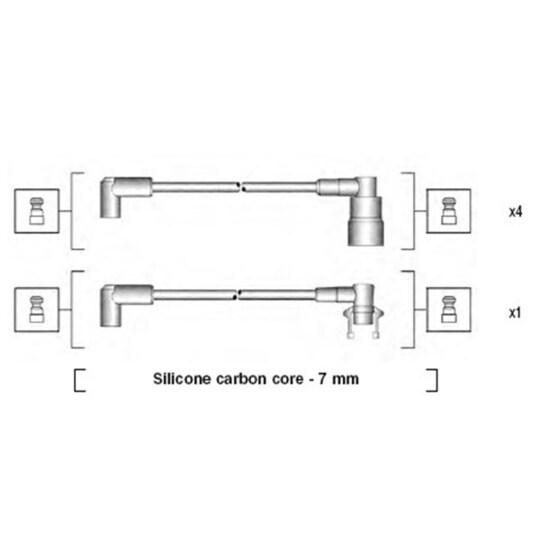 941145340731 - Ignition Cable Kit 