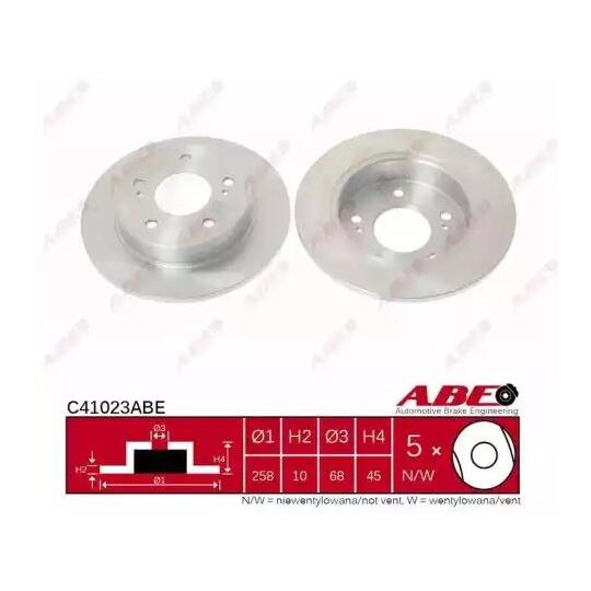 C41023ABE - Brake Disc 