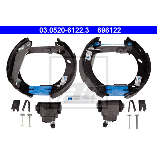 03.0520-6122.3 - Brake Shoe Set 