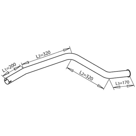 50778 - Exhaust pipe 