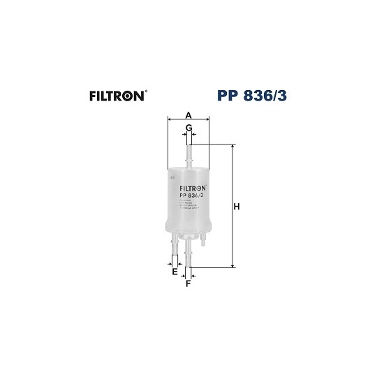 PP 836/3 - Kütusefilter 