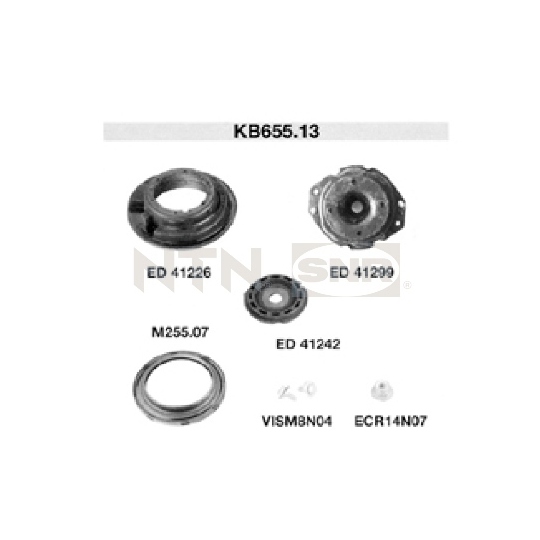 KB655.13 - Repair Kit, suspension strut 