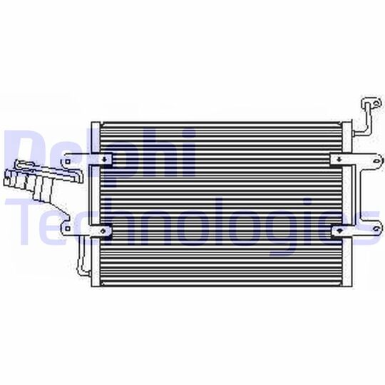TSP0225446 - Condenser, air conditioning 