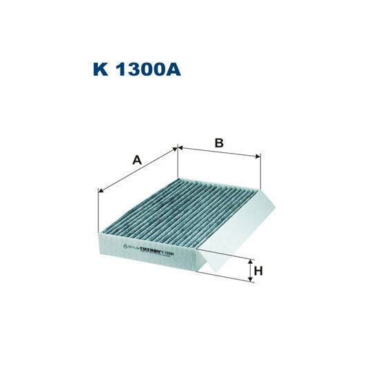 K 1300A - Filter, interior air 