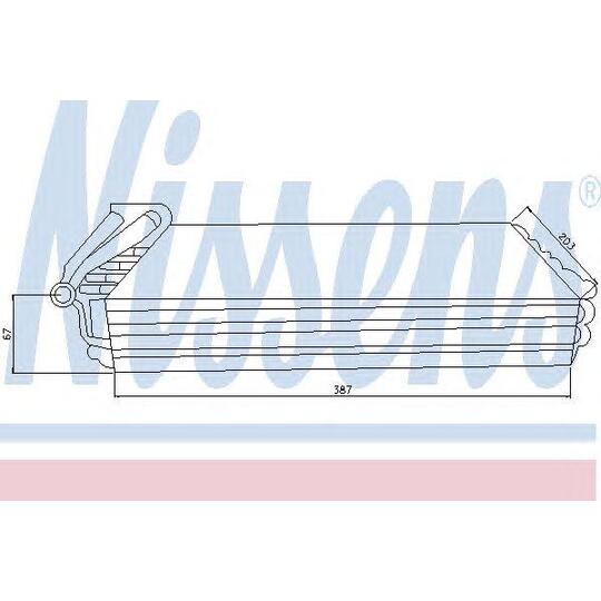 92233 - Evaporator, air conditioning 