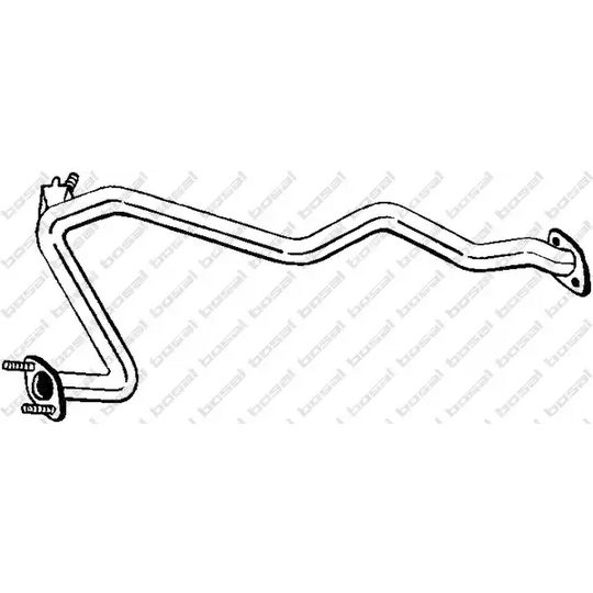 887-393 - Exhaust pipe 