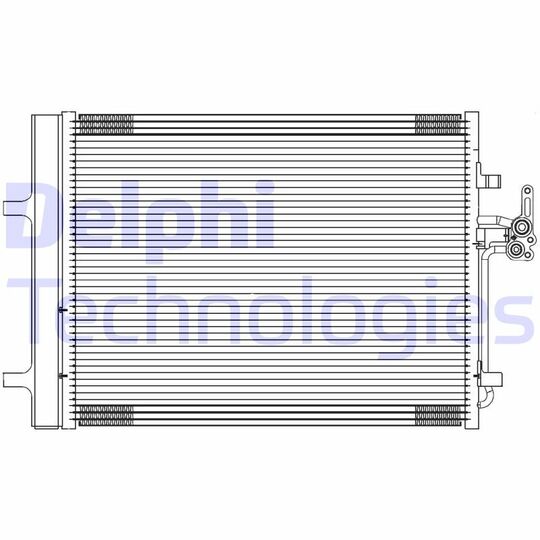 TSP0225689 - Condenser, air conditioning 