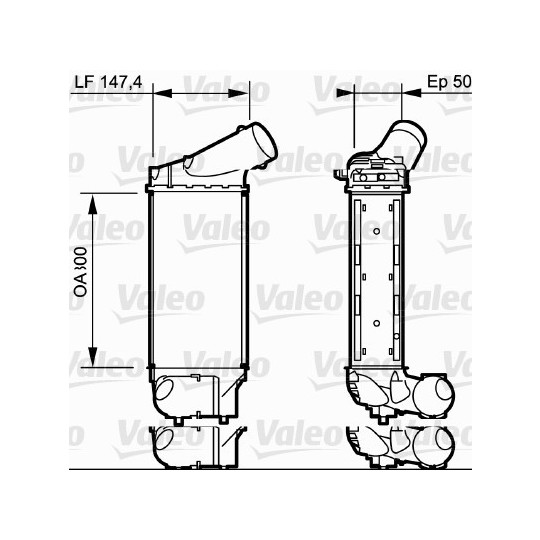 818836 - Intercooler, charger 