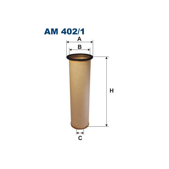 AM 402/1W - Toisioilmasuodatin 