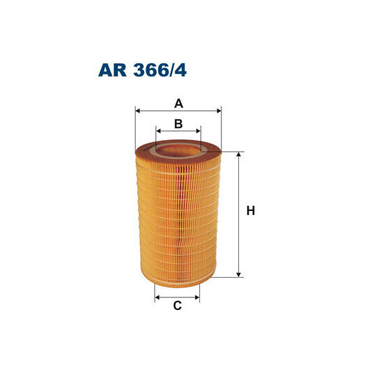 AR 366/4 - Air filter 
