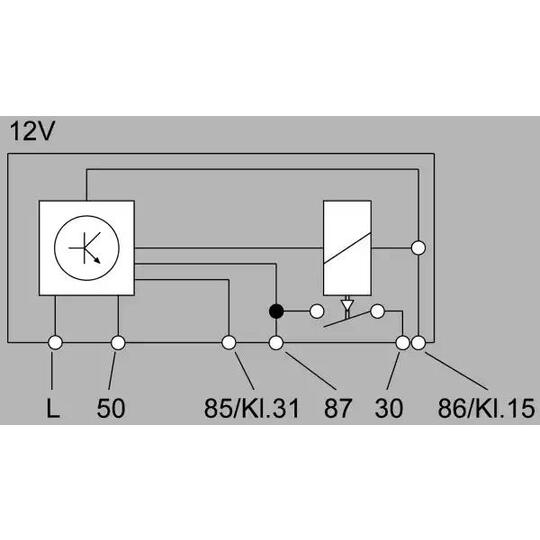 4RV 008 188-201 - Control Unit, glow plug system 