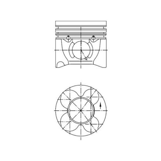 40406610 - Piston 