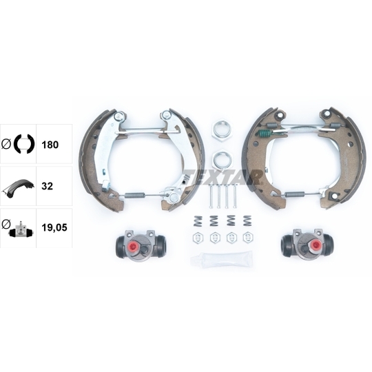 84038204 - Brake Shoe Set 