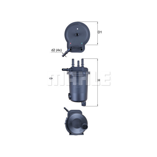 KL 600D - Fuel filter 