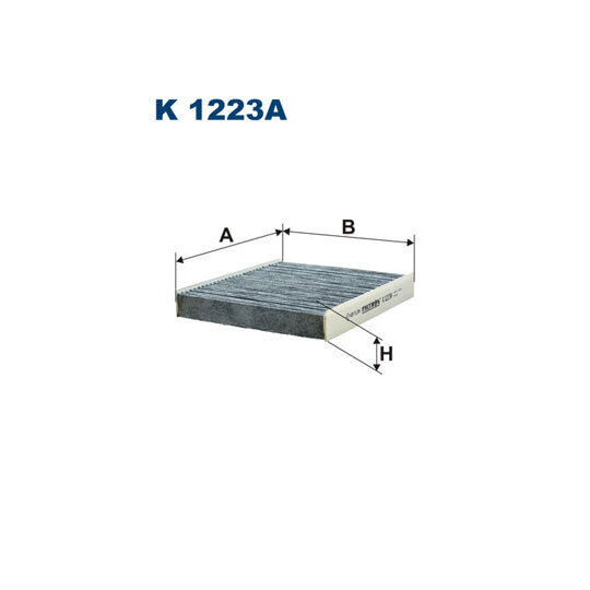 K 1223A - Filter, kupéventilation 