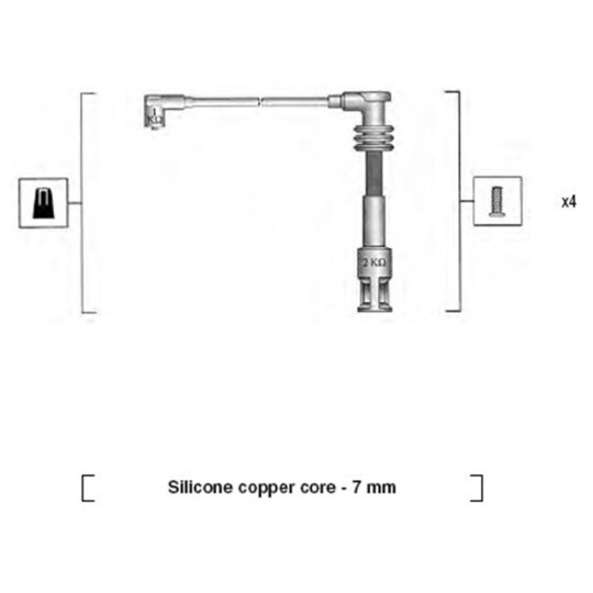 941055210539 - Ignition Cable Kit 