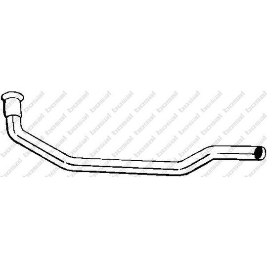 830-633 - Exhaust pipe 