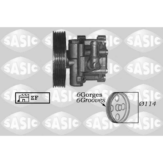 7070013 - Hydraulic Pump, steering system 