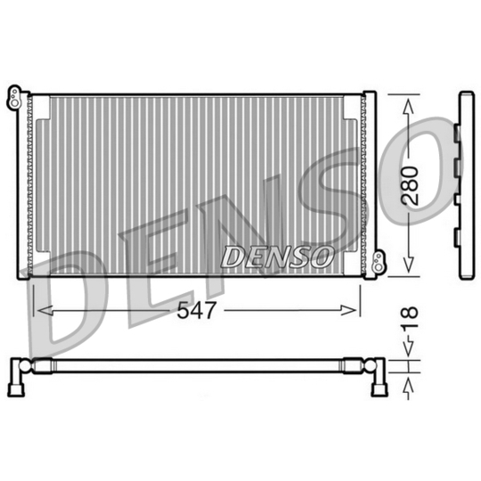 DCN09081 - Condenser, air conditioning 