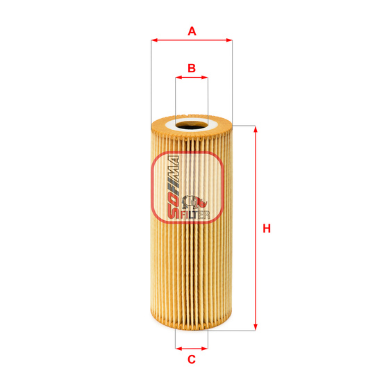 S 5011 PE - Oil filter 
