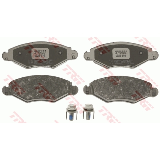 GDB1500 - Brake Pad Set, disc brake 
