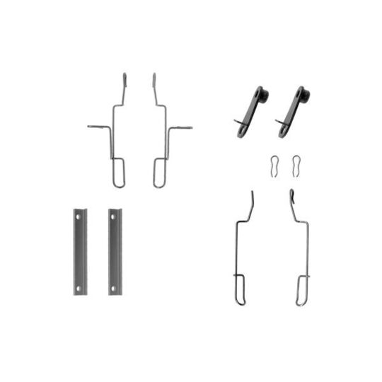 1 987 474 214 - Accessory Kit, disc brake pad 