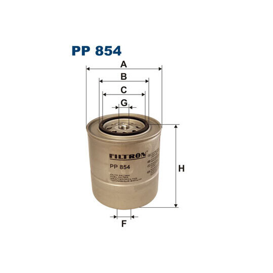 PP 854 - Kütusefilter 