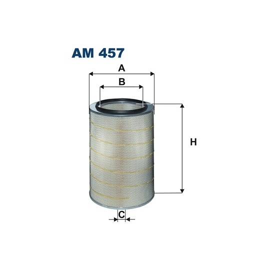 AM 457 - Air filter 