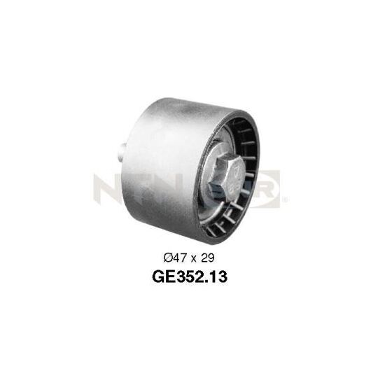 GE352.13 - Deflection/Guide Pulley, timing belt 