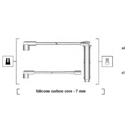 941255110821 - Ignition Cable Kit 