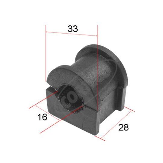 80000451 - Stabiliser Mounting 