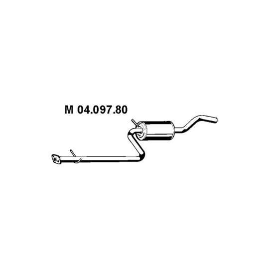 04.097.80 - Middle Silencer 