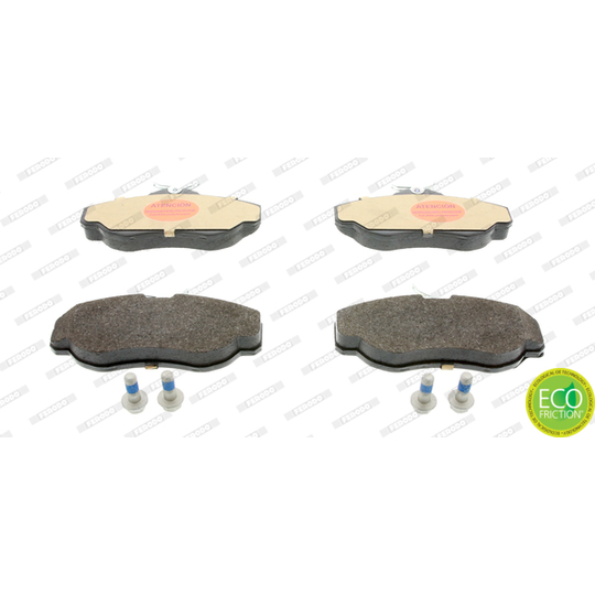 FDB980 - Brake Pad Set, disc brake 