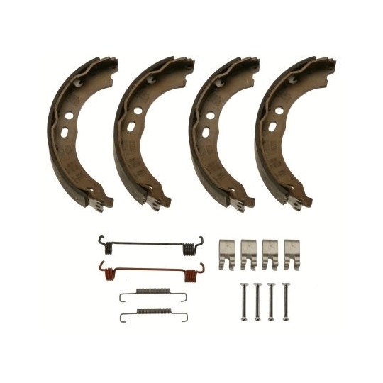 GS8744 - Brake Shoe Set, parking brake 